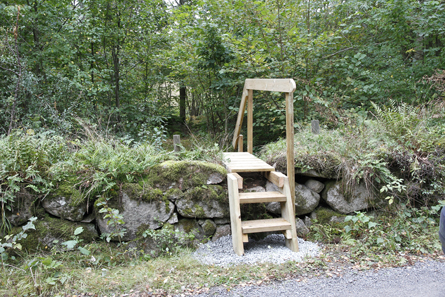Kvallakra fageltorn trappan. Foto: Mats Olsson